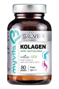 SILVER Kolagen Arthro + Beauty proszek typ  I + II 80g MyVita