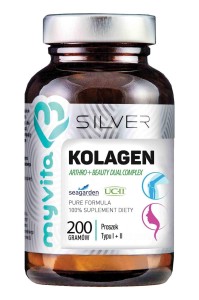 SILVER Kolagen Arthro + Beauty proszek typ  I + II 200g MyVita