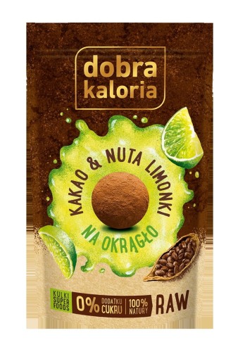 Kulki mocy - Kakao & Nuta limonki 65g DOBRA KALORIA - KUBARA