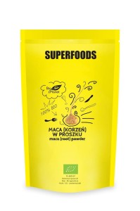 SUPERFOODS Maca (korzeń) w proszku BIO 750g BIO PLANET