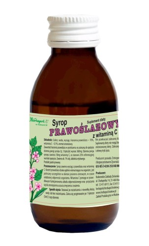 Syrop prawoślazowy + wit C 100ml HERBAPOL KRAKÓW