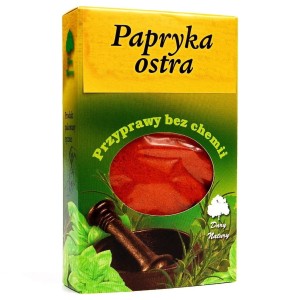 Papryka ostra 60g DARY NATURY