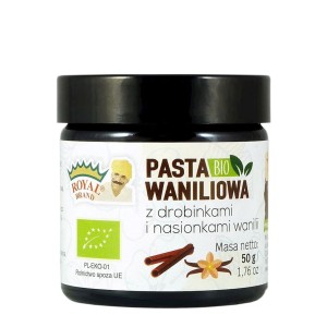 Pasta waniliowa BIO słoik 50g ROYAL BRAND