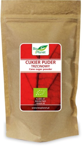 BIO PLANET Cukier PUDER trzcinowy BIO 300g
