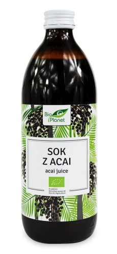 BIO PLANET Sok z Acai NFC 100% BIO 500ml