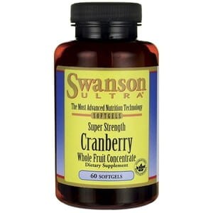 SWANSON Cranberry Super Strength ekstrakt 420mg, 60kaps. - Żurawina