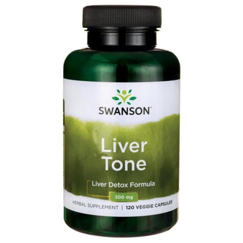 SWANSON Liver Tone - Liver Detox Formula 120vcaps.
