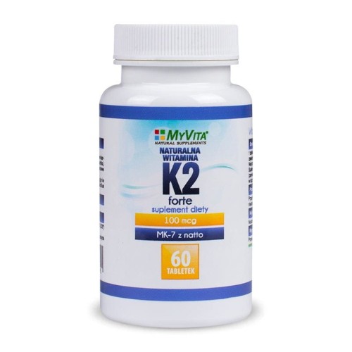 MyVita Witamina K2 MK-7 100mcg, 60tabl.