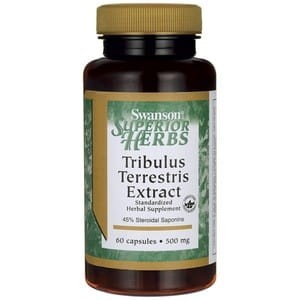 SWANSON Tribulus Terrestris extract 500mg, 60kaps. - Buzdyganek