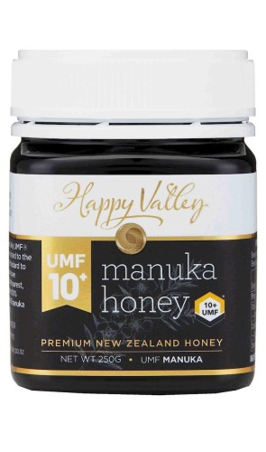 HAPPY VALLEY Miód Manuka UMF 10+ (MG 263+) 250g