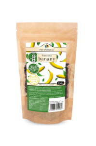 PIĘĆ PRZEMIAN Banany suszone bezglutenowe 200g