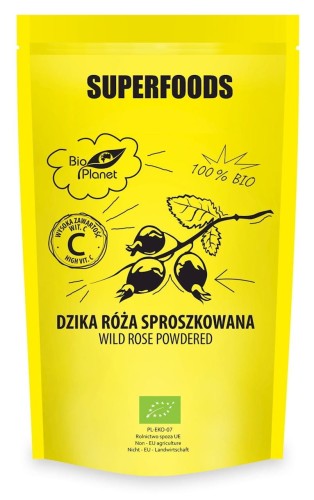 SUPERFOODS Dzika róża sproszkowana BIO 150g BIO PLANET