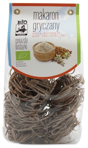 BIO PLANET Makaron gryczany gniazda wstążki BIO 250g