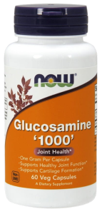 NOW FOODS Glucosamine 1000mg, 60vcaps.