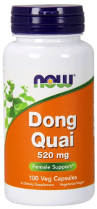NOW FOODS Dong Quai 520mg, 100caps.