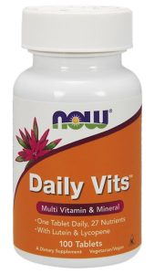 NOW FOODS Daily Vits 100tabl. - Multi Vitamin & Mineral