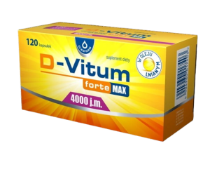 D-Vitum Forte 4000 j.m. Max 120 kaps. OLEOFARM