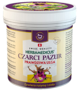 SWISSMEDICUS Czarci Pazur z rutyną i ziołami 250ml