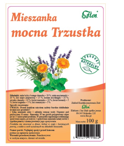 Mieszanka mocna Trzustka 100g FLOS
