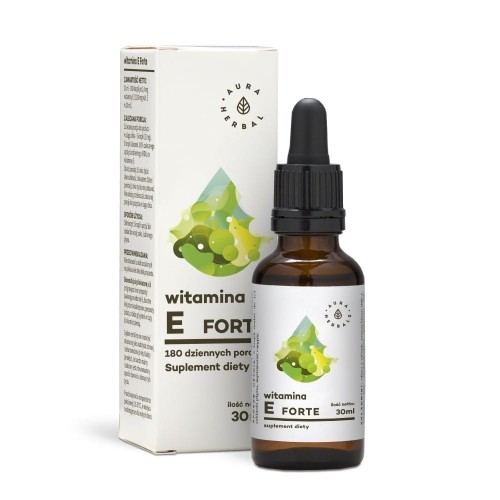 AURA HERBALS Witamina E - krople 30ml