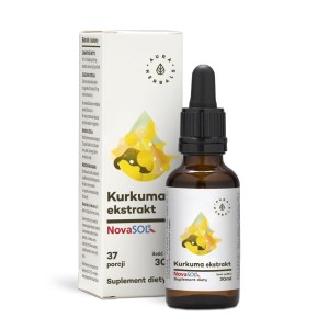 AURA HERBALS Kurkuma ekstrakt NovaSOL - krople 30ml