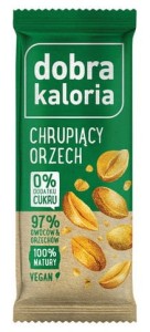 DOBRA KALORIA Baton Chrupiący orzech 35g KUBARA