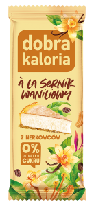 DOBRA KALORIA Baton z nerkowców a'la sernik waniliowy 35g KUBARA