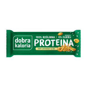 DOBRA KALORIA Baton PROTEINA Krem orzechowy & sól 45g KUBARA