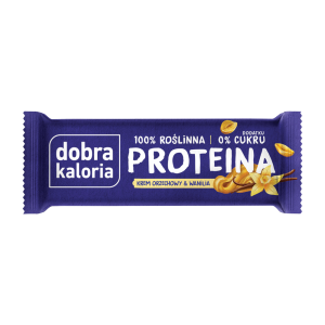 DOBRA KALORIA Baton PROTEINA Krem orzechowy & wanilia 45g KUBARA