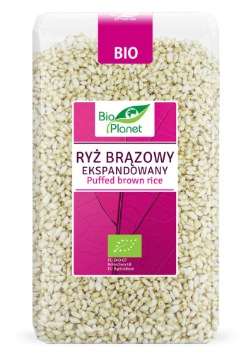 BIO PLANET Ryż brązowy ekspandowany BIO 150g