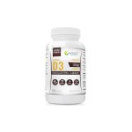 WISH Naturalna Witamina D3 2000IU 50mcg 120 kaps. + Prebiotyk z lanoliny