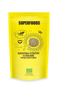 SUPERFOODS Konopia nasiona łuskane BIO 200g BIO PLANET