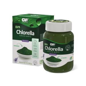 BIO CHLORELLA Pyrenoidosa Green Ways proszek 350 g 