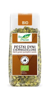 BIO PLANET Pestki dyni ciemnozielone BIO 150g (Uprawiane w Europie)