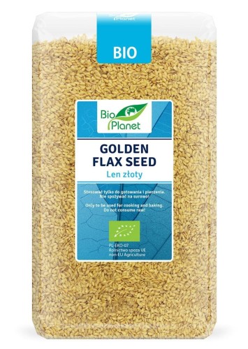 BIO PLANET Len złoty BIO 1kg
