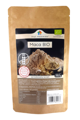PIĘĆ PRZEMIAN Maca bezglutenowa BIO 250g