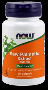NOW FOODS Saw Palmetto Extract 160mg, 60sgels.