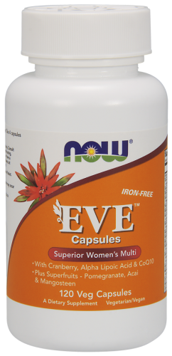NOW FOODS Eve Superior Women's Multi 120vcaps. - Multi witamina dla kobiet