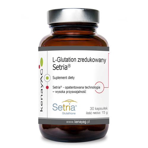KENAY L-Glutation zredukowany Setria 500mg, 30 kaps.