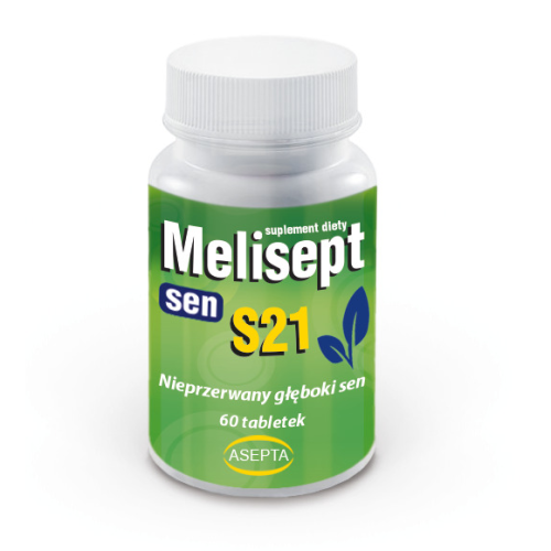 ASEPTA Melisept sen S21 60 tabletek