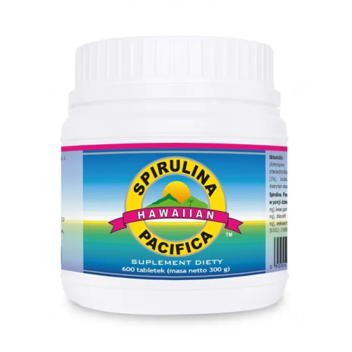 KENAY Spirulina Pacifica hawajska 500mg, 600 tabletek