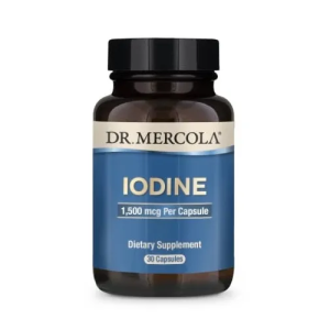 DR MERCOLA Jod - jodek potasu 1500mcg, 30 kaps.