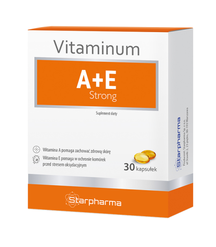 Vitaminum A+E Strong 30kaps. STARPHARMA