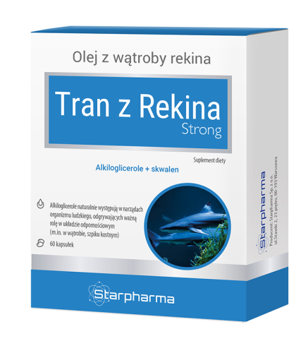 Tran z Rekina Strong 60kaps. STARPHARMA