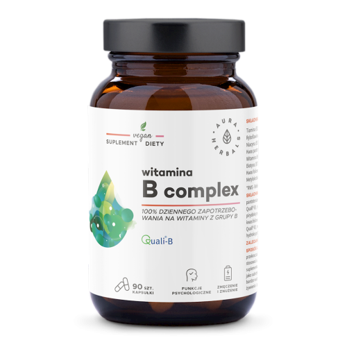 AURA HERBALS Witamina B Complex 90 kaps.