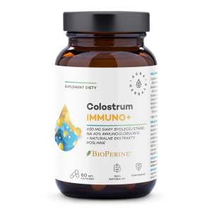 AURA HERBALS Colostrum Immuno+ 60 kaps.