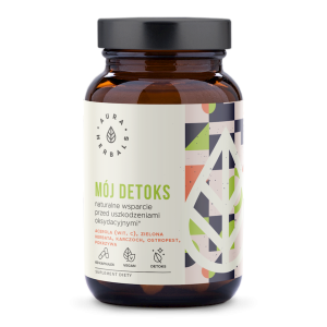 AURA HERBALS Mój Detoks - naturalne wsparcie przed uszkodzeniami oksydacyjnymi 60 kaps.