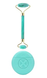 VERK Masażer do twarzy + golarka 3w1 NIEBIESKI