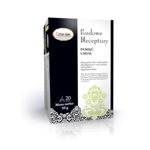 LUDOWE RECEPTURY pamięć, umysł 20 saszetek MIR-LEK