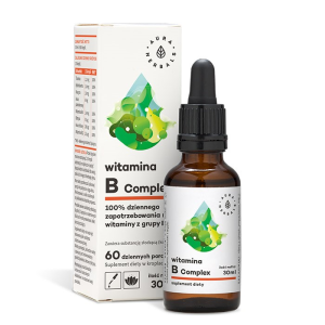 AURA HERBALS Witamina B Complex - krople 30ml
